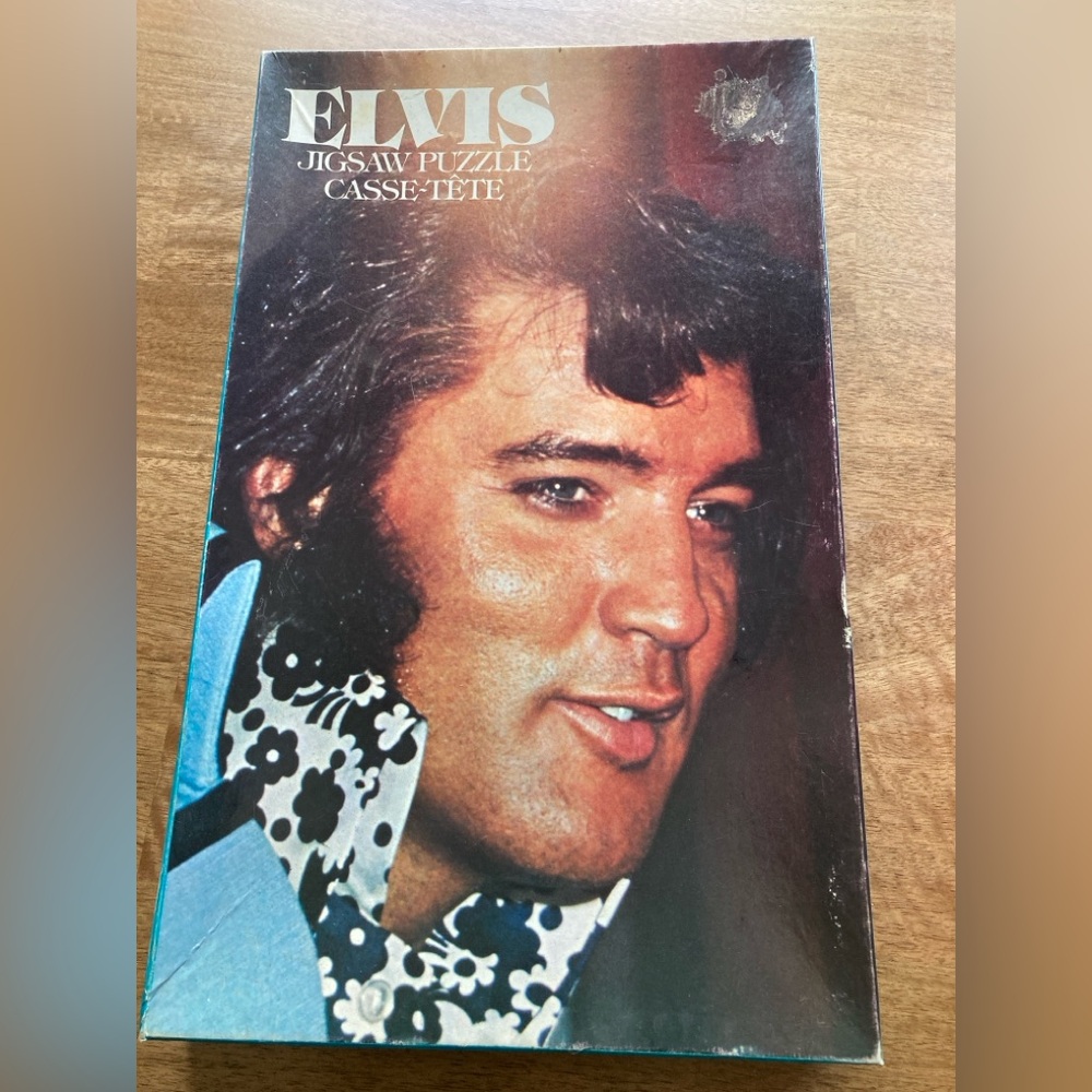 Vintage Jigsaw Puzzle Casse-Tete Elvis 1935-1977 200 Piece